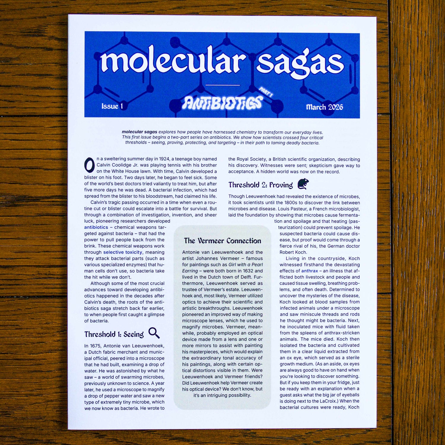 Molecular Sagas